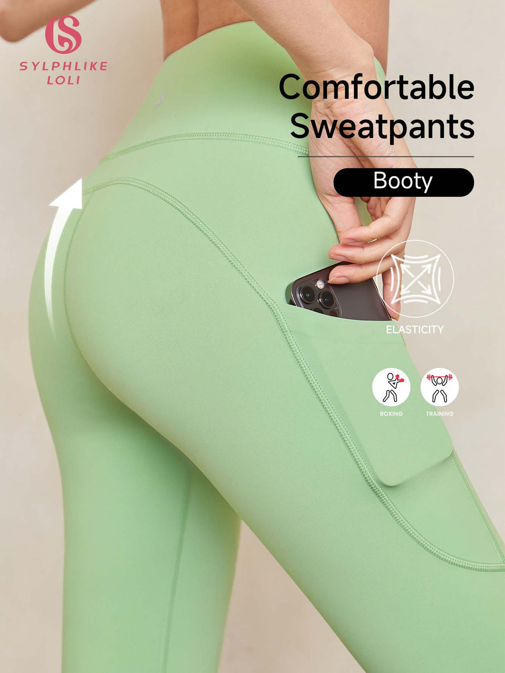 LYCRA® × IMOVE Fabric High-Waisted Pants Leggings