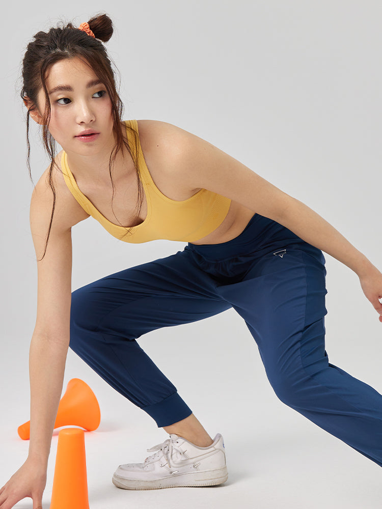 4段ホック付きクロスバックス トップス スポーツブラ - SLOLI