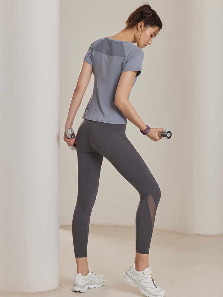 3Dメッシュ入り パンツ レギンス - SLOLI