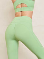 新色入荷 LYCRA®×IMOVE素材ハイサポート パンツ レギンス - SLOLI