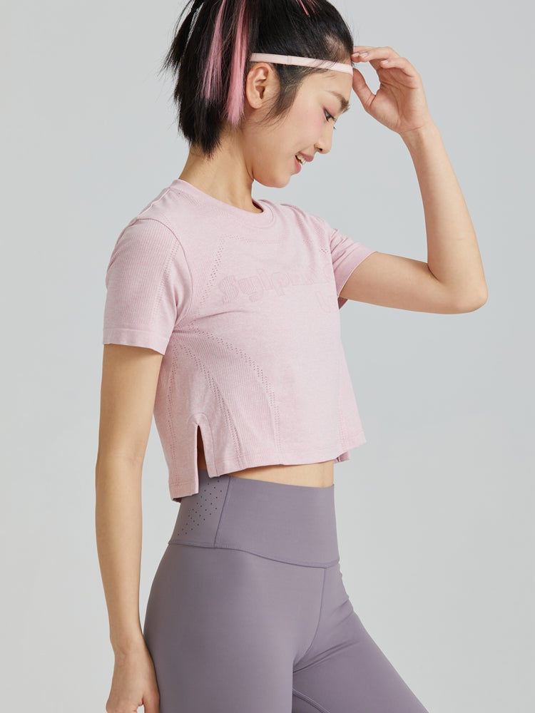ショートバイタリティガールTシャツ - SLOLI