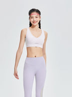 新色入荷 高強度 メッシュ入り美背中 スポーツブラ - SLOLI