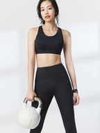 新色入荷 LYCRA® V字デザインハイウエストレギンス - SLOLI
