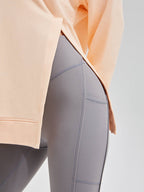 スリット入りクルーネックロンT - SLOLI
