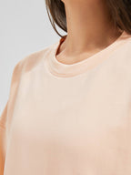 スリット入りクルーネックロンT - SLOLI