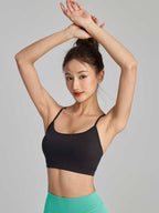新色入荷 蝶々結びデザインスポーツブラ - SLOLI