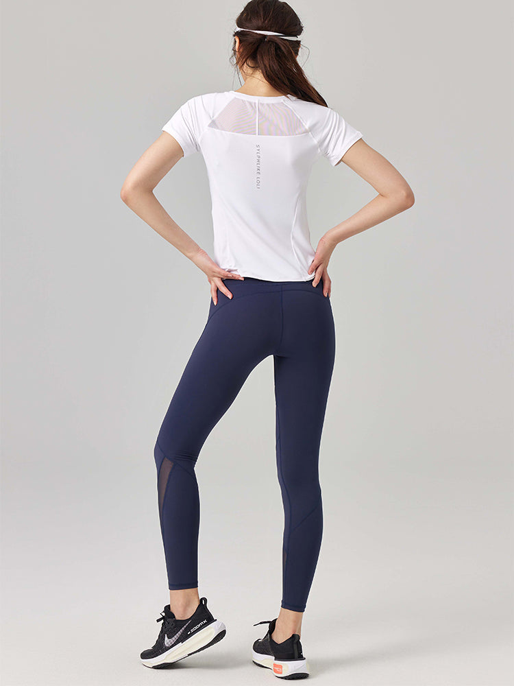 3Dメッシュ入り パンツ レギンス - SLOLI