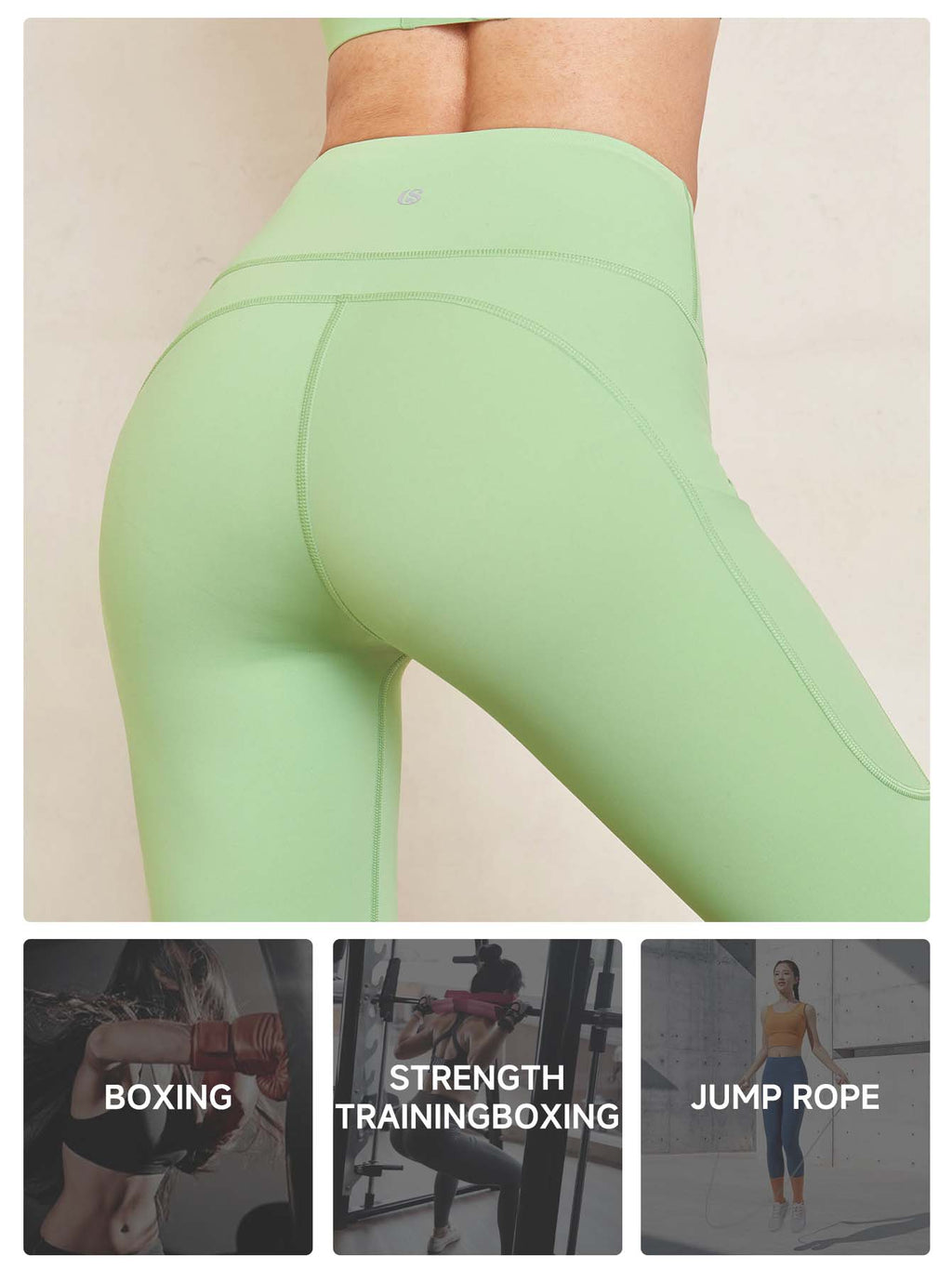 LYCRA® × IMOVE Fabric High-Waisted Pants Leggings